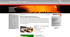 Desktop Screenshot of lippmann-gmbh.com